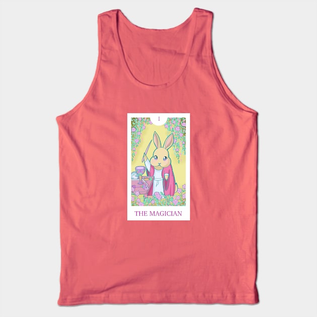 The Magician Bunny Tank Top by MailoniKat